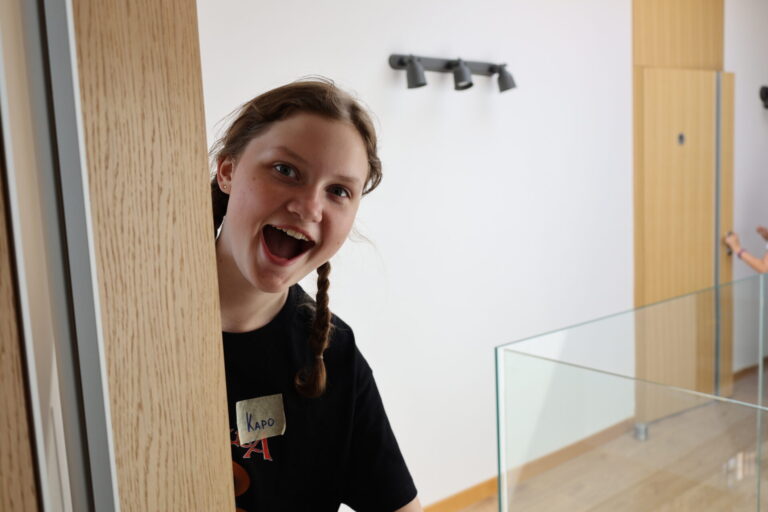 20230704 Ząbki Training Center Poland - Karolina helping with Summer Camp for kids Julija Soboleva